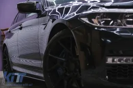Küszöb spoiler hosszabbítás BMW 5-ös G30 G31 Limousine / Touring (2017-) M Performance Design, zongoralakk fekete-image-6094282
