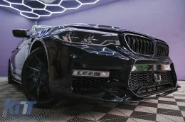 Küszöb spoiler hosszabbítás BMW 5-ös G30 G31 Limousine / Touring (2017-) M Performance Design, zongoralakk fekete-image-6094284