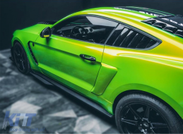 Küszöb spoiler hosszabbítók FORD Mustang Mk6 VI hatodik generációs (2015-2020) modellekhez, GT 500 Dizájn-image-6076198