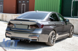 Küszöb spoiler, kiegészítő hosszabbításokkal, BMW 3 Series F30 F31 Sedan Touring (2011-2018) modellekhez, M3 dizájn-image-6063880