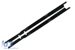 Küszöb spoiler toldat Seat Leon Mk4 (2020-tól) Piano Black-image-6094435