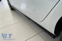 Küszöb spoiler toldat Seat Leon Mk4 (2020-tól) Piano Black-image-6094627