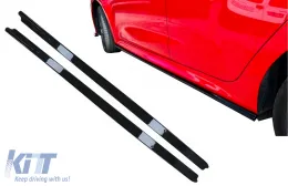 Küszöb spoiler toldat Toyota Yaris MK4 XP210 (2020-) Piano Black-image-6093061