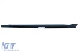 Küszöb spoilerek díszlécekkel, Add On, alkalmas Audi A5 F5 Sportback Facelift (2020-Up) Racing Look-image-6098924