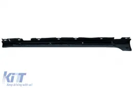 Küszöb spoilerek díszlécekkel, Add On, alkalmas Audi A5 F5 Sportback Facelift (2020-Up) Racing Look-image-6098929