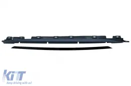 Küszöb spoilerek díszlécekkel, Add On, alkalmas Audi A5 F5 Sportback Facelift (2020-Up) Racing Look-image-6098930