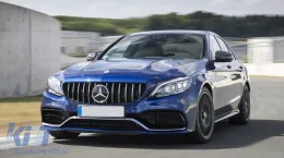 Kuszob spoilerek Mercedes C-osztály W205 S205 (2014-2020) Sport C63 Design-image-6111122