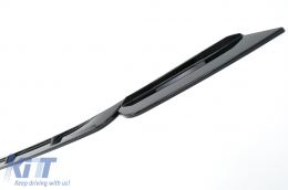 Labbro Paraurti Anteriore Spoiler per BMW X3 G01 X4 G02 2018-2020 M Sport Nero-image-6112984
