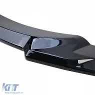 Labbro spoiler anteriore performance lucido nero adatto per BMW Serie 6 F12 F13 F06-image-6276199