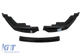 Labbro spoiler paraurti per BMW 3 G20 Berlina G21 Touring 18-22 M Sport Nero-image-6100937