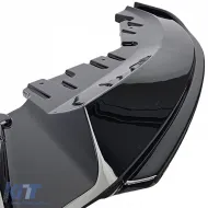 Labio de spoiler delantero de rendimiento negro brillante adecuado para BMW G26 Gran Coupe Serie 4-image-6200723