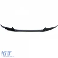 Labio de spoiler delantero de rendimiento negro brillante adecuado para BMW X6 F16 14-19-image-6201321