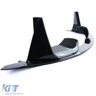 Labio de spoiler delantero de rendimiento negro brillante adecuado para BMW M3 F80 M4 F82 F83-image-6206313