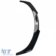 Labio de spoiler delantero de rendimiento negro brillante adecuado para BMW Serie 6 F12 F13 F06-image-6276198