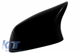 Labio Difusor Cubiertas espejos para BMW X5 F15 14-18 Aero M Look Negro brillante-image-6078498