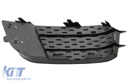 Lado Rejillas Lampara Niebla Cubiertas para Audi A1 8X 2010-2015 RS1 Design Negro brillante-image-6082971