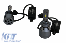 image-12-Lampadine KIT H7 6500K ad alta potenza per fari di conversione a LED per auto