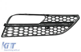 Lampara niebla Cubiertas Lado Rejillas para Audi A3 8V 2013-2015 RS3 Design Negro Brillante-image-6105895