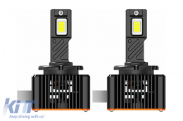 Lamptíres LED D3R Seirá D 6000K 4200LM Ypsilís Ischýos Metatropí gia Xenon-image-6114991