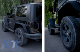 Élargisseurs d'ailes de broyeur arrière pour Jeep Wrangler Rubicon JK 07-17-image-6022399