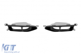 LCI tuning package suitable for BMW 7 Series G12 long wheelbase 2016-2018 with black lacquer elements-image-6163359