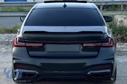 LCI-Tuning-Paket geeignet für BMW 7er Reihe G12 Langversion 2016-2018 mit schwarzen Lackelementen-image-6163405