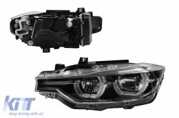 LCI-Typ LED-Scheinwerfer-Set geeignet für BMW 3er Reihe F30 Limousine, F31 Touring 2013-2015 für Modelle mit werkseitigen Xenon-Scheinwerfern-image-6149674