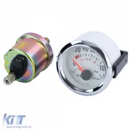 Öldruckanzeige Zusätzliches Installationsinstrument Universal 52mm Plasma Blau Beleuchtet-image-6195099