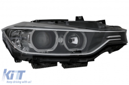 LED Angel Eyes Scheinwerfer für BMW 3er F30 F31 2011-2015 Projektorlichter-image-6038571