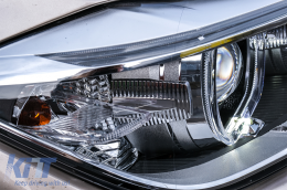 LED Angel Eyes Scheinwerfer für BMW 3er F30 F31 2011-2015 Projektorlichter-image-6078305