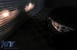 LED Angel Eyes Scheinwerfer für BMW 3er F30 F31 2011-2015 Projektorlichter-image-6088316