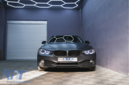 LED Angel Eyes Scheinwerfer für BMW 3er F30 F31 2011-2015 Projektorlichter-image-6088538