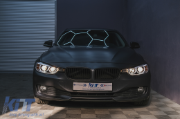 LED Angel Eyes Scheinwerfer für BMW 3er F30 F31 2011-2015 Projektorlichter-image-6088542