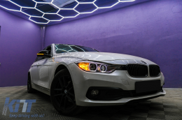 LED Angel Eyes Scheinwerfer für BMW 3er F30 F31 2011-2015 Projektorlichter-image-6089127
