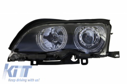 LED angyalszem BMW 3 Series E46 (09.2001 - 03.2005) Xenon Look fekete-image-6033917