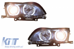 LED angyalszem BMW 3 Series E46 (09.2001 - 03.2005) Xenon Look fekete-image-6033920
