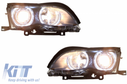 LED angyalszem BMW 3 Series E46 (09.2001 - 03.2005) Xenon Look fekete-image-6033922