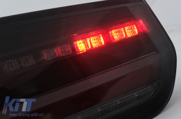 LED BAR Luci posteriori per BMW 3 F30 Pre LCI e LCI 11-19 Nero Fumo Dinamico Luce-image-6088383