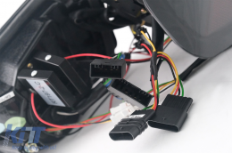 LED BAR Luci posteriori per BMW 3 F30 Pre LCI e LCI 11-19 Nero Fumo Dinamico Luce-image-6088390