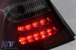 LED Bar luminoso Luces traseras Pilotos para BMW Serie 1 E81 E87 2004-08.2007 Humo rojo-image-6100446