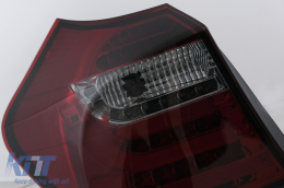 LED Bar luminoso Luces traseras Pilotos para BMW Serie 1 E81 E87 2004-08.2007 Humo rojo-image-6100454