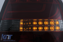 LED Bar Rückleuchten für Skoda Octavia II LIFTBACK 2004-2012 Roter Rauch-image-6095171