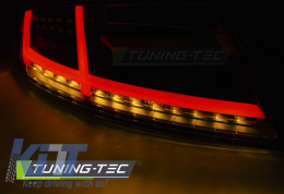 LED BAR TAIL LIGHTS BLACK fits AUDI TT 04.06-02.14-image-6267377