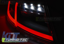 LED BAR TAIL LIGHTS BLACK fits AUDI TT 04.06-02.14-image-6267379