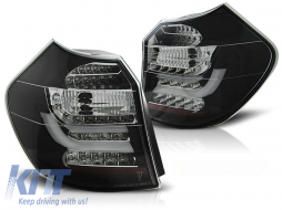 LED BAR TAIL LIGHTS BLACK fits BMW E87 04-08.07 - TTTLB6027746