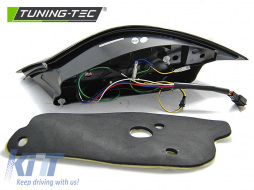 LED BAR TAIL LIGHTS BLACK SEQ fits PORSCHE BOXSTER / CAYMAN 987 09-12-image-6268932