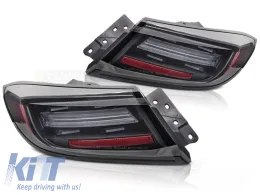 LED BAR TAIL LIGHTS BLACK SEQ fits TOYOTA GR86 21--image-6270441