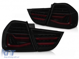 LED BAR TAIL LIGHTS BLACK SMOKE SEQ fits BMW E90 09-11 - TTTLB6029390