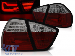 LED BAR TAIL LIGHTS RED SMOKE fits BMW E90 03.05-08.08 - TTTLB6028523