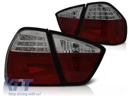 LED BAR TAIL LIGHTS RED SMOKE fits BMW E90 03.05-08.08-image-6268090